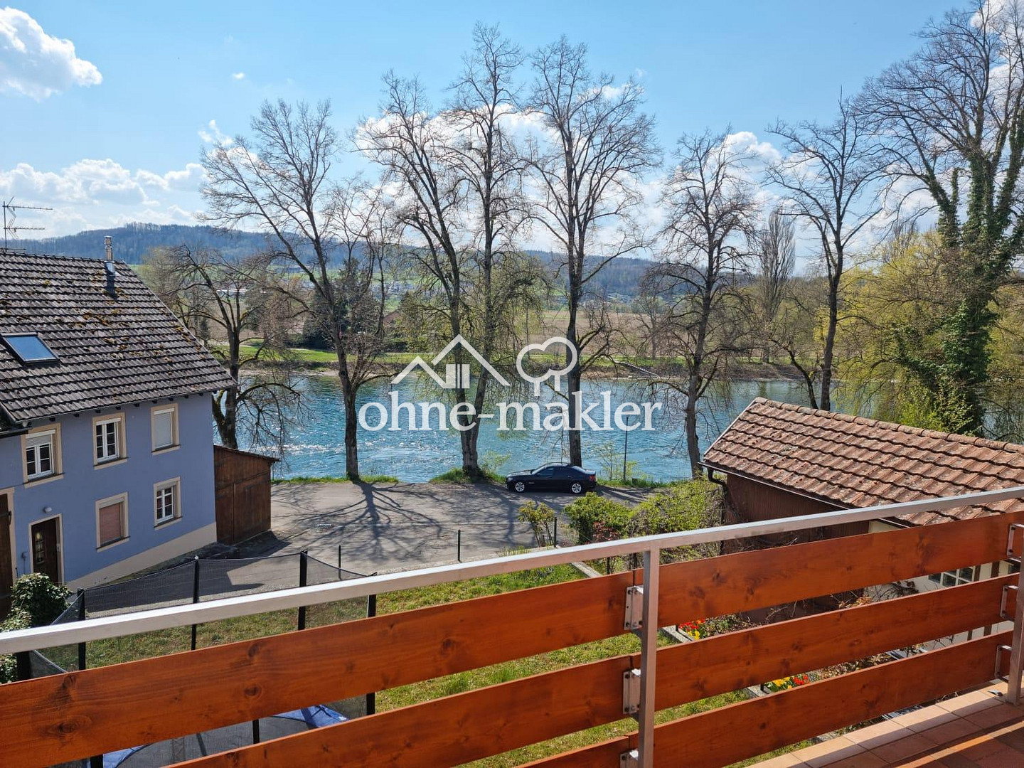 Rheinblick-Wohnung in Küssaberg – Traumlage, 79790 Küssaberg