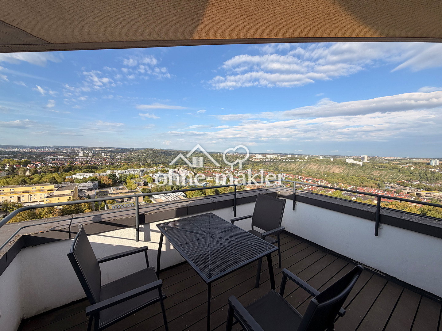 Stuttgart Atemberaubende Aussicht vom Penthouse, 70378 Stuttgart