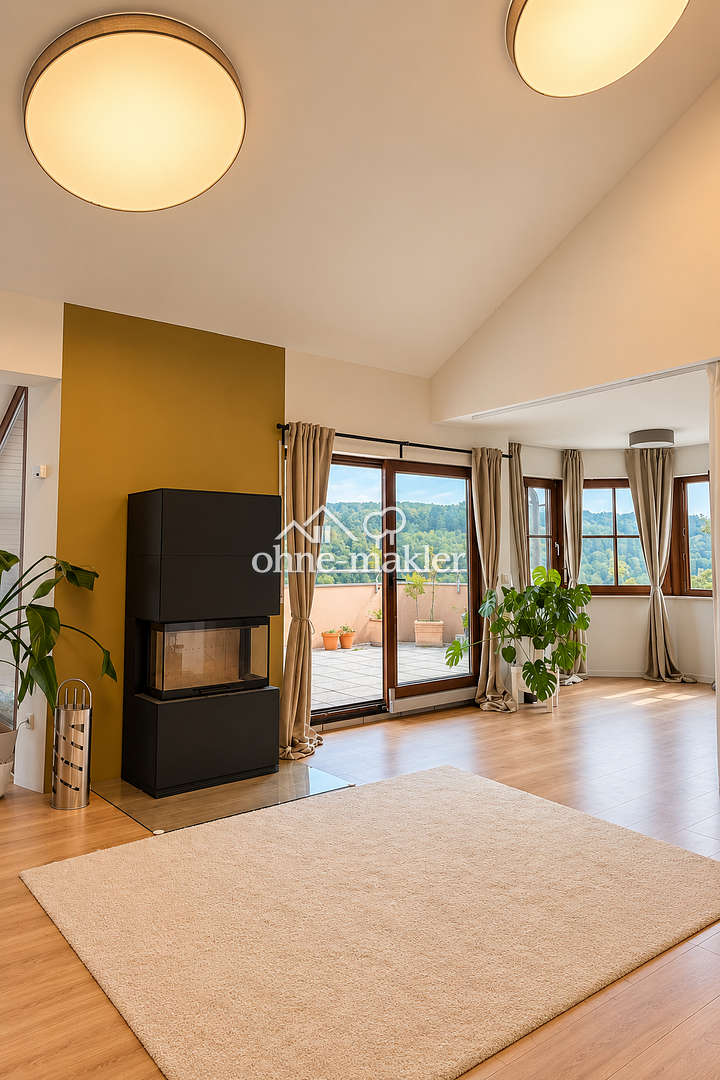 Großzügiges Maisonette mit Dachterrasse, 75228 Ispringen