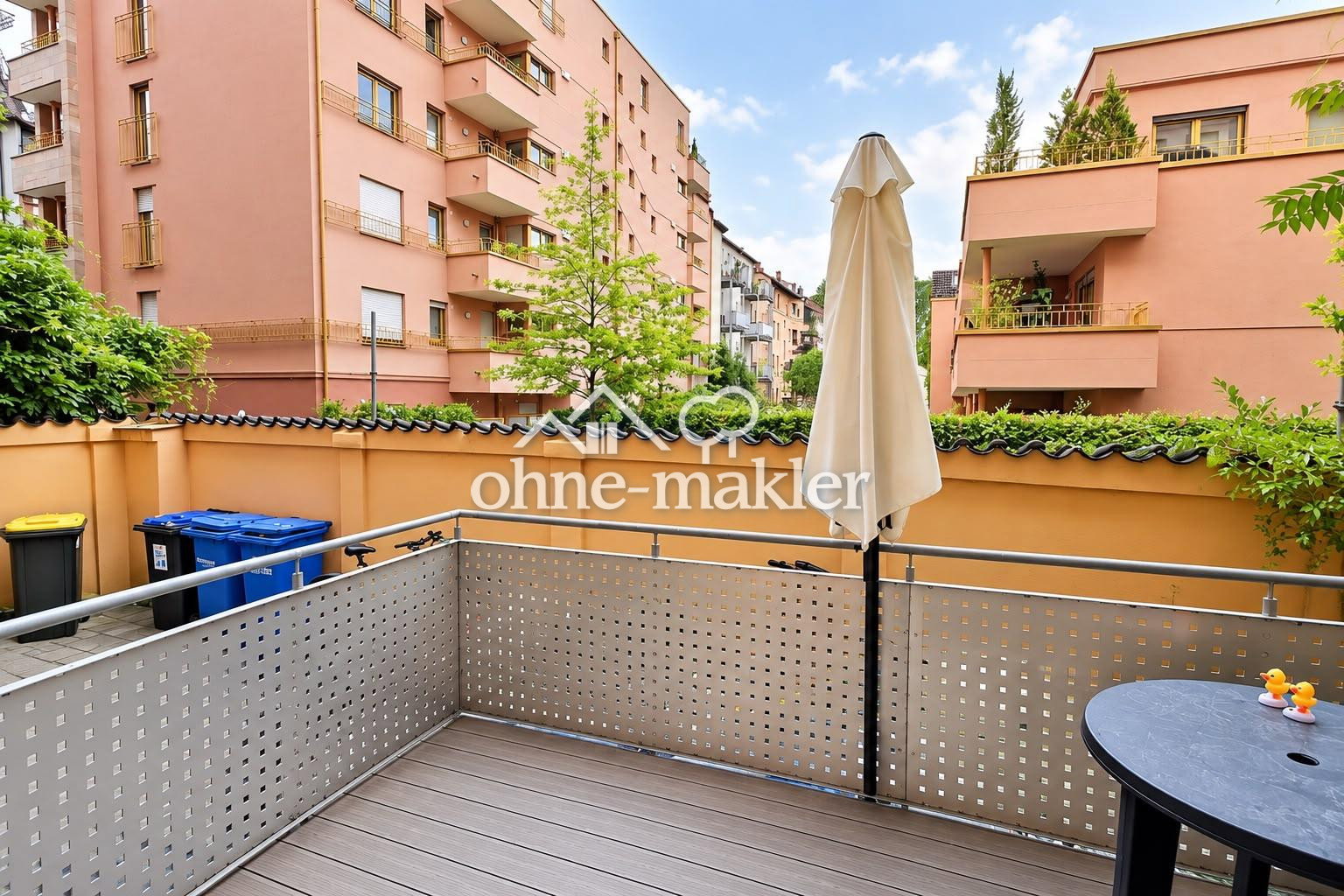 Rennweg-Wohnung mit Terrasse – Ihr neues Zuhause, 90489 Nürnberg (Gärten bei Wöhrd Rennweg Veilhof Wöhrd)