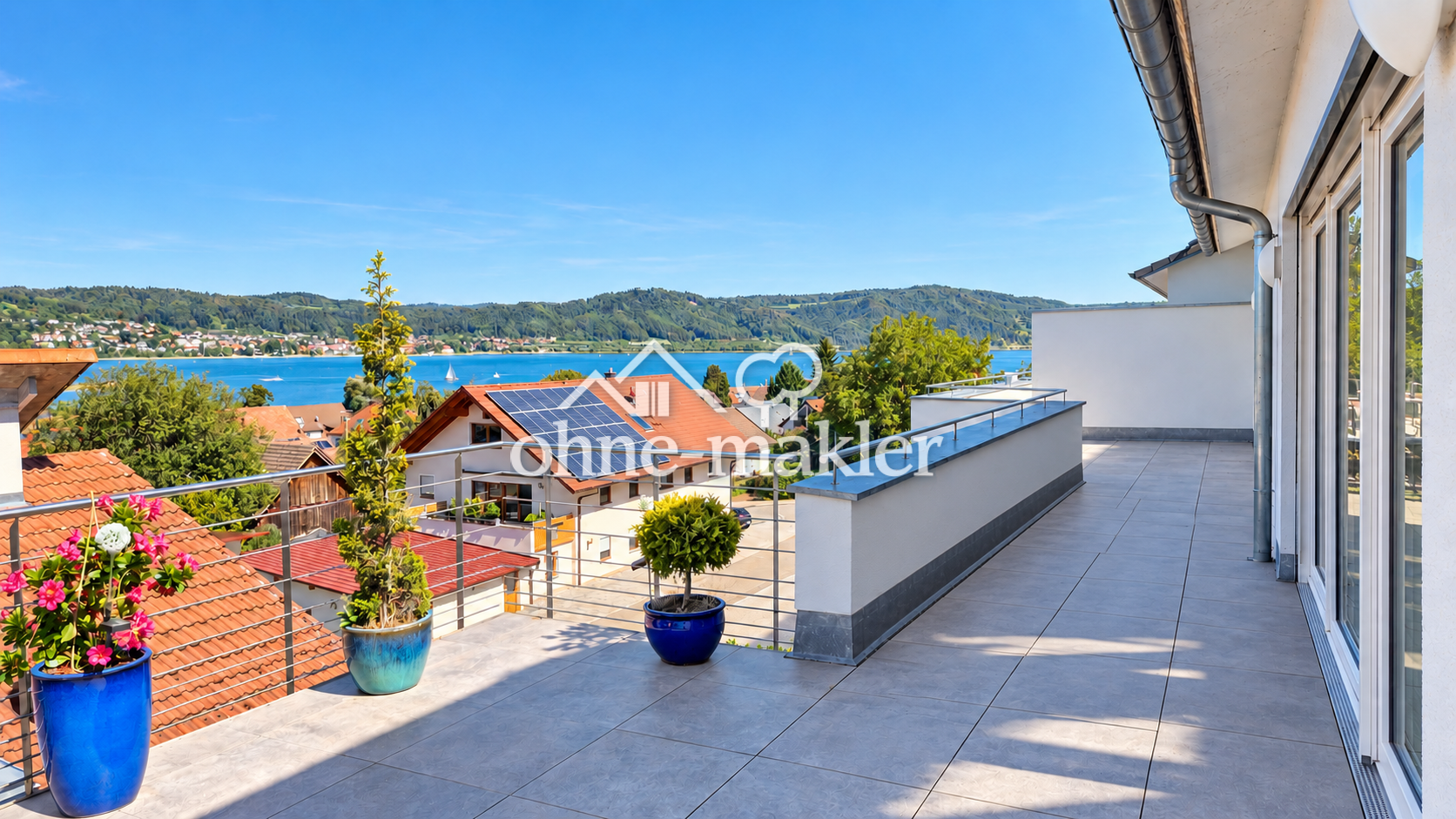 Penthouse mit Seeblick & Terrasse – Traumlage, 78351 Bodman-Ludwigshafen