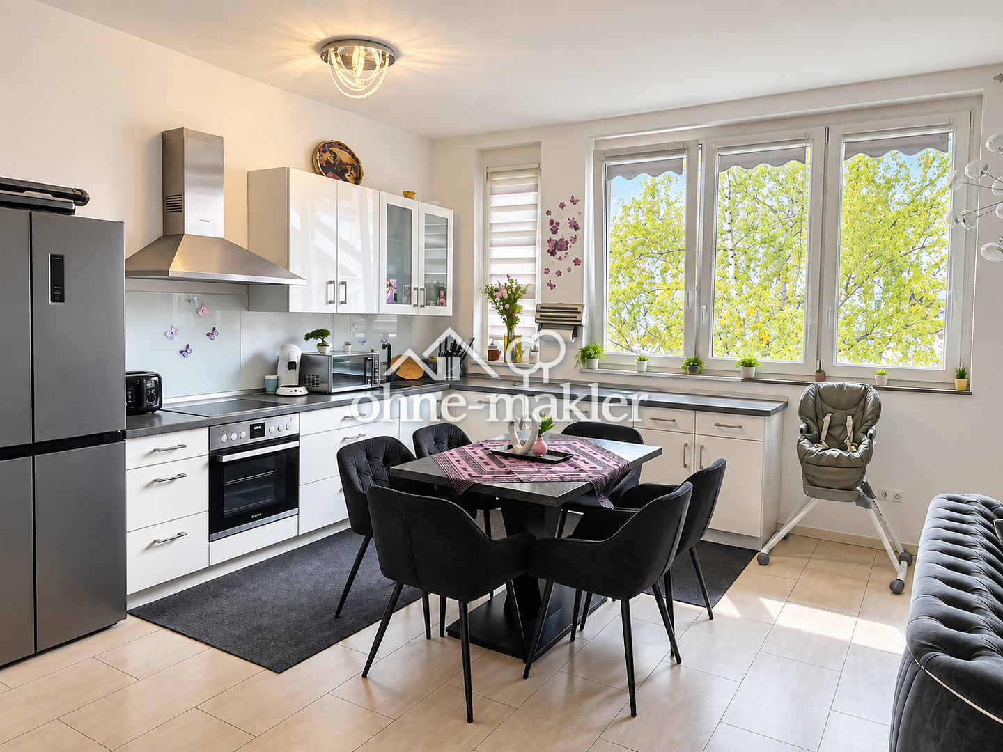 Loft mit Balkon – zentral in Pforzheim, 75172 Pforzheim (Brötzingen Innenstadt Südweststadt Weststadt)