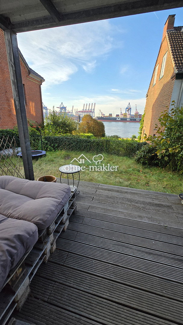 Elbstrand-Wohnung mit Garten & Terrasse, 22605 Hamburg (Altona Bahrenfeld Groß Flottbek Othmarschen)