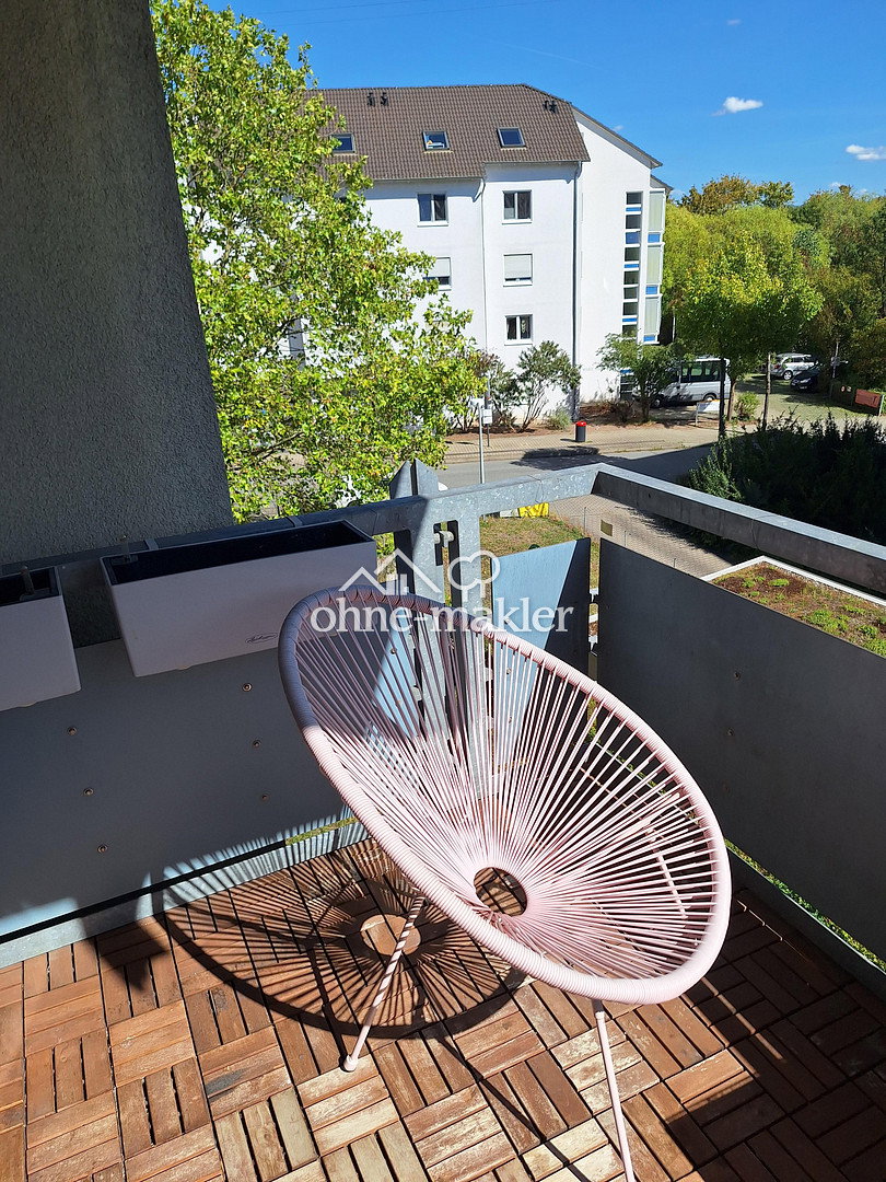 Ruhige 2-Zimmer-Wohnung mit Balkon in Mannheim, 68309 Mannheim (Käfertal Vogelstang)
