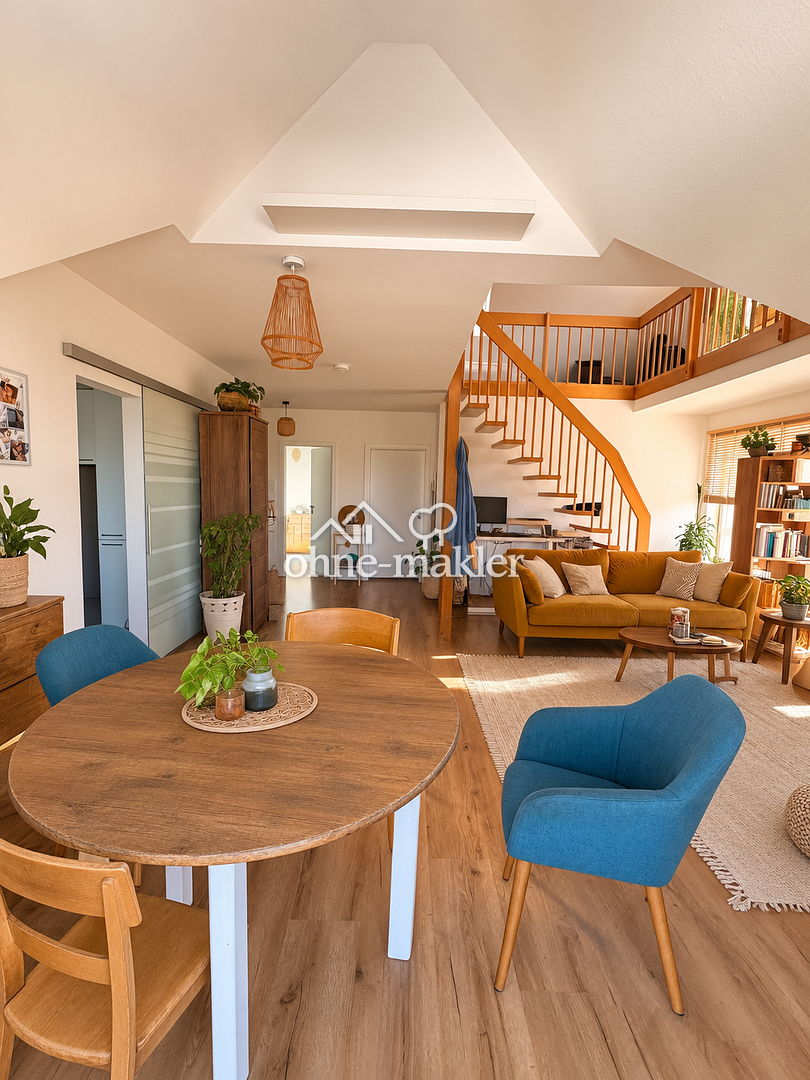 Dachgeschosswohnung mit Ausblick – Lebensqualität pur, 63571 Gelnhausen