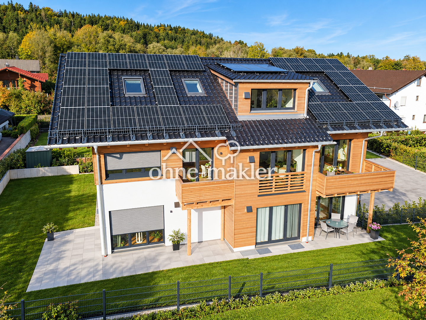 Holzmassivbau & KfW 40 Traumhaus in Bruckmühl, 83052 Bruckmühl