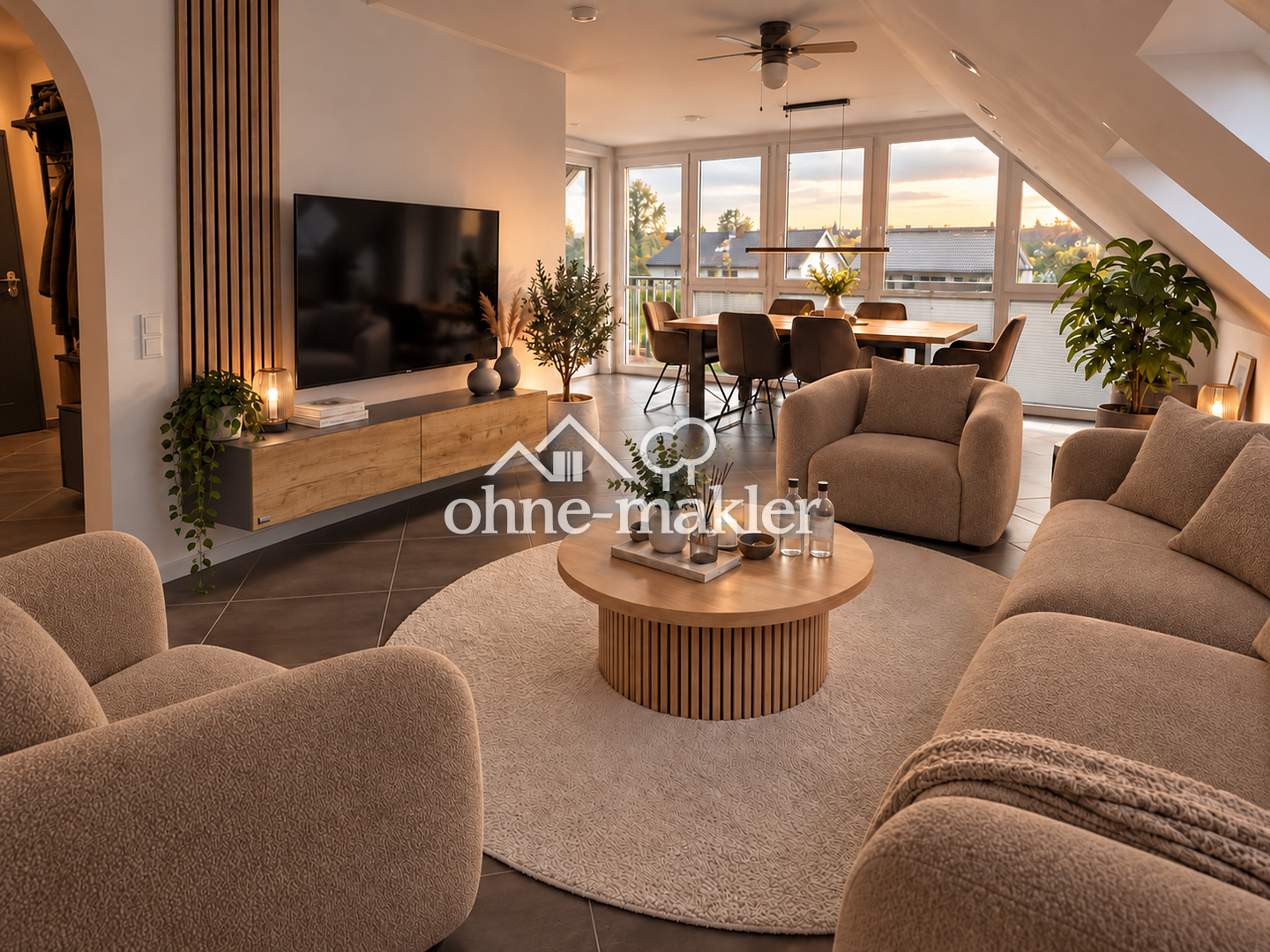 Vollmöblierte Traumwohnung in Dormitz, 91077 Dormitz
