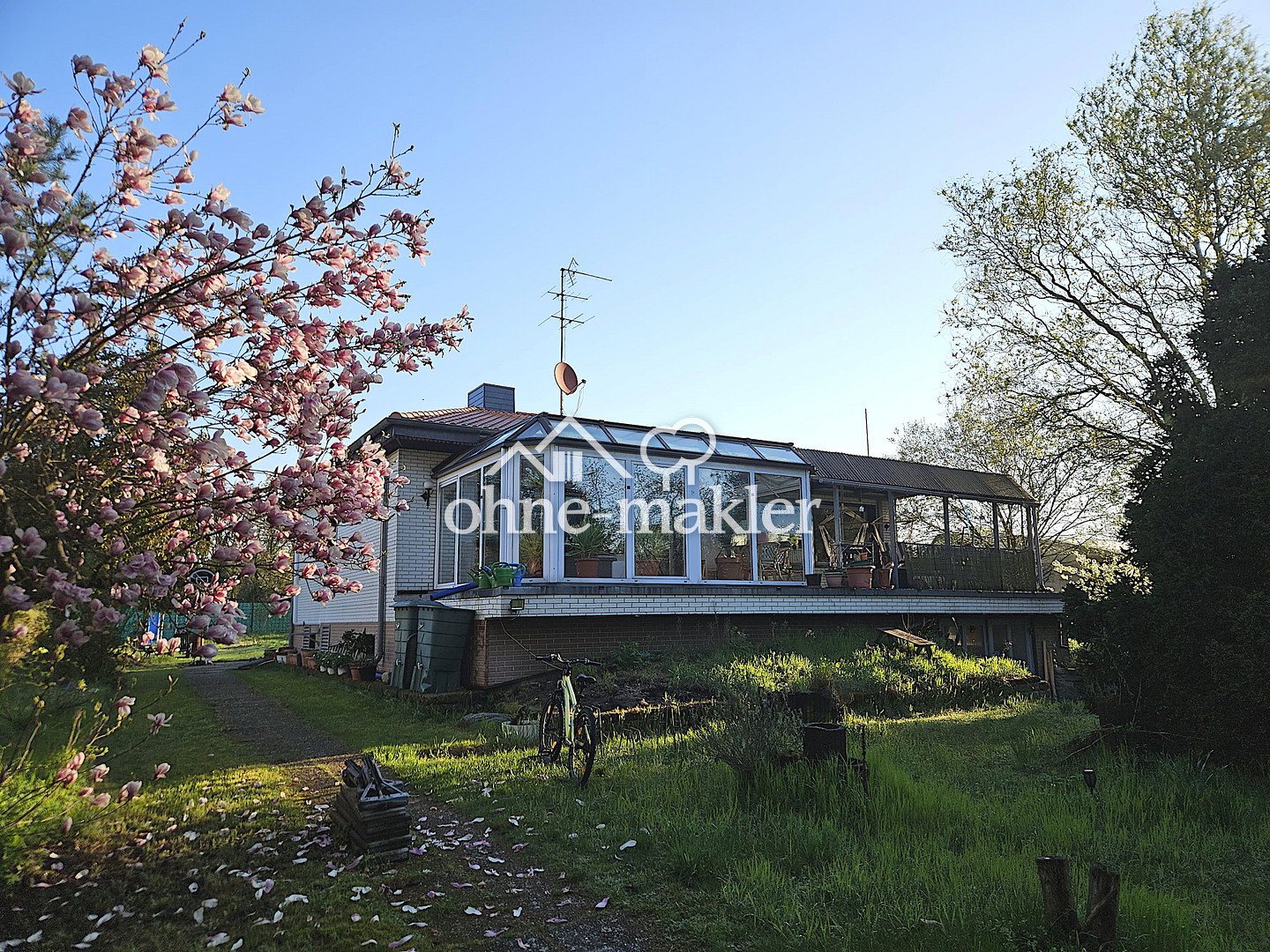 Bungalow mit Pool & Wintergarten – idyllische Lage, 14774 Brandenburg an der Havel (Kirchmöser Mahlenzien Plaue)