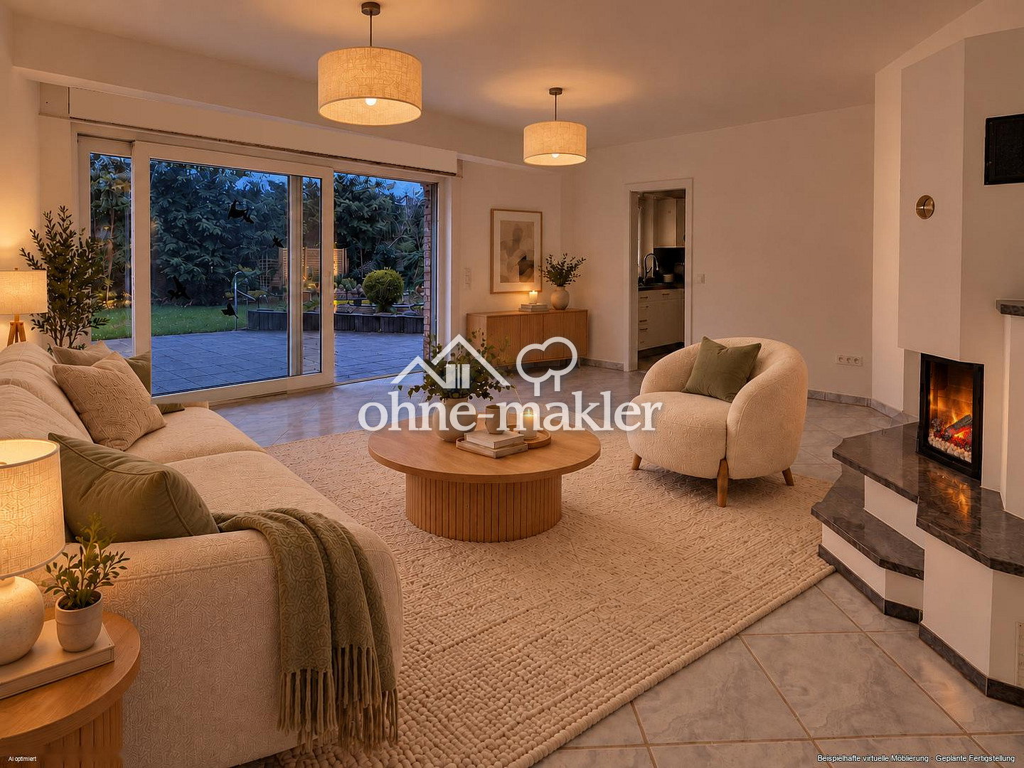 Gartenwohnung mit Terrasse & Designbad in Bad Oeynhausen, 32545 Bad Oeynhausen