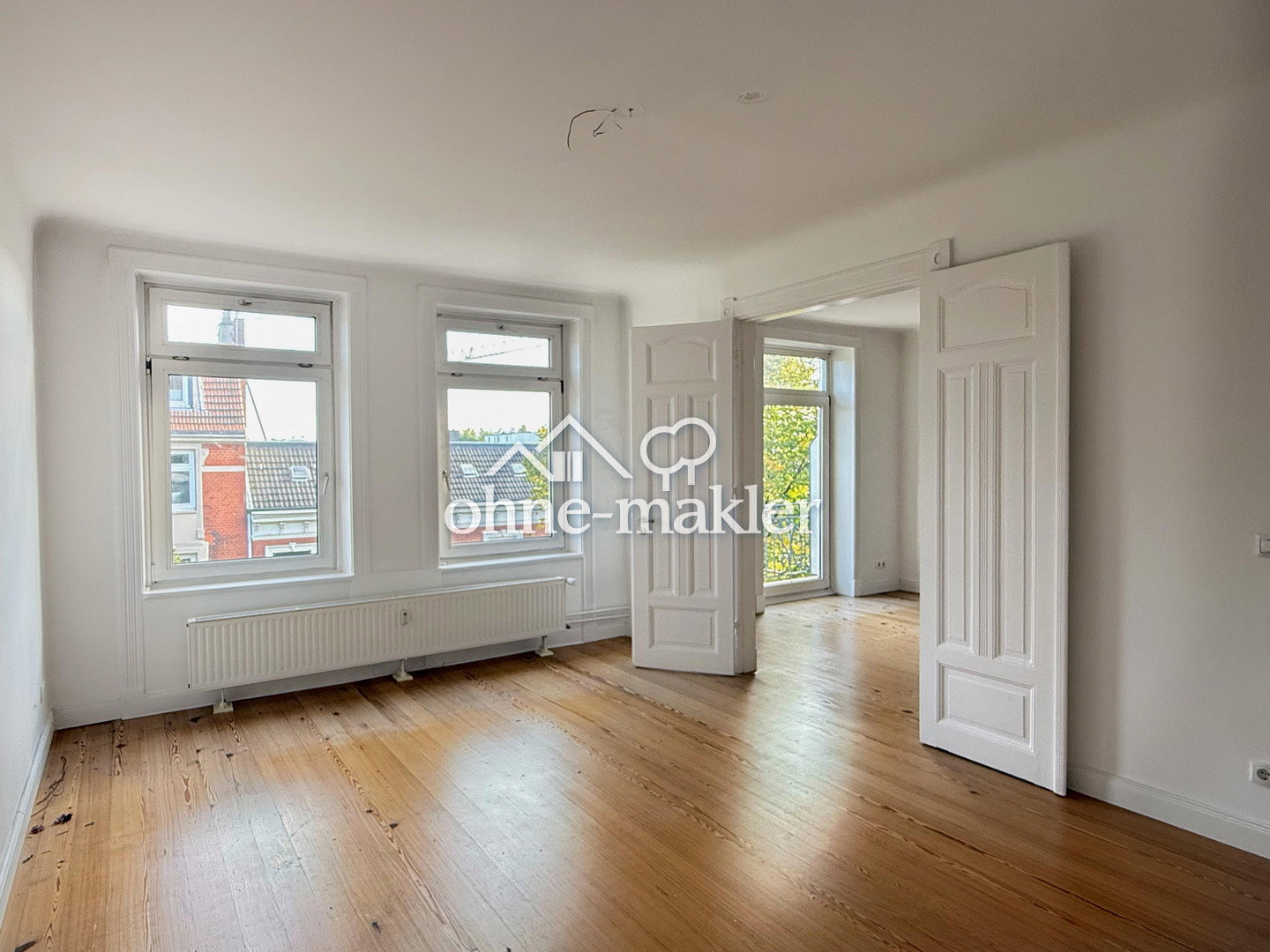 Winterhude-Charme Altbauwohnung mit Balkon, 22303 Hamburg (Hamburg-Nord Barmbek-Nord Winterhude)