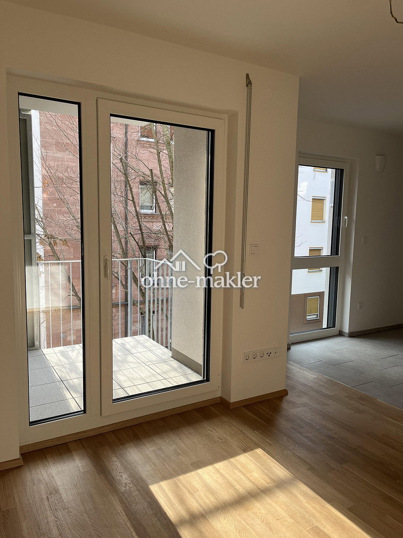 Neubauwohnung mit Balkon & Top-Lage, 90489 Nürnberg (Gärten bei Wöhrd Rennweg Veilhof Wöhrd)
