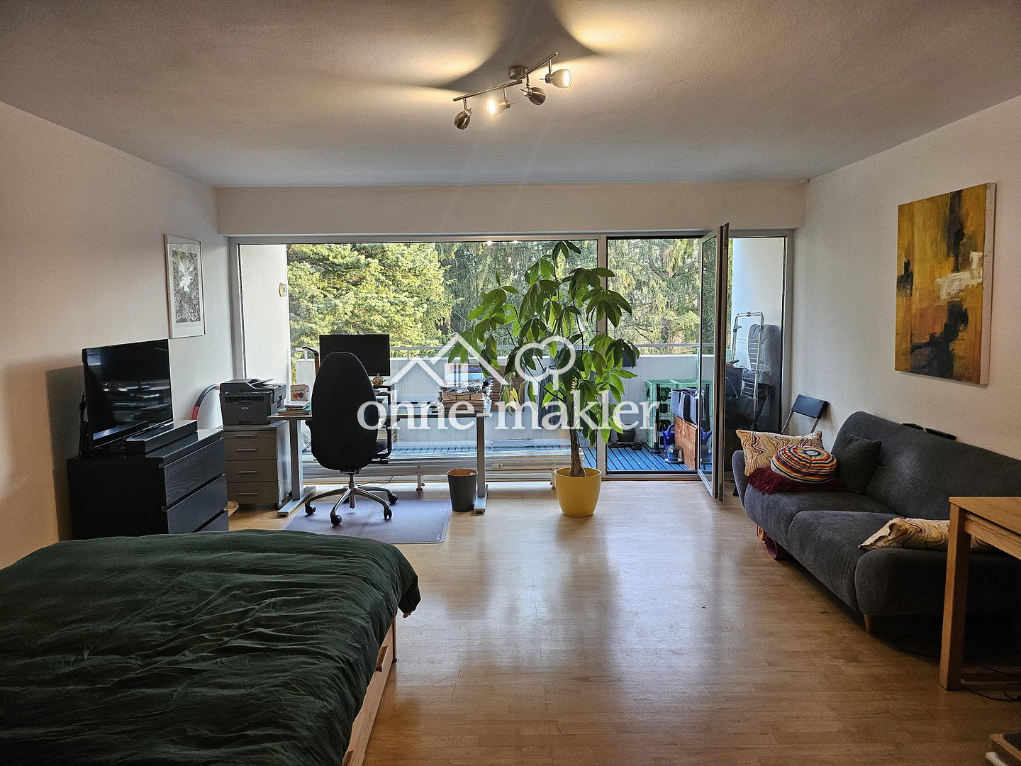 Frankfurt Sachsenhausen Gepflegte 1-Zi-Wohnung, 60598 Frankfurt am Main (Sachsenhausen)