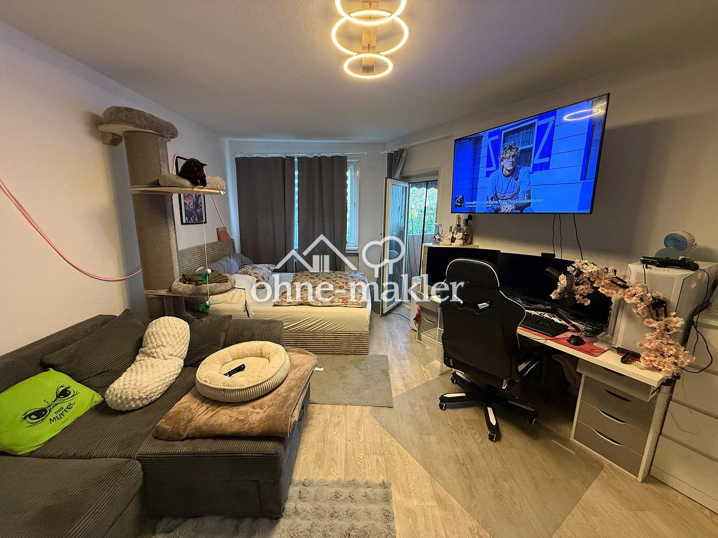 Hanau Charmante 1-Zimmer-Wohnung mit Loggia, 63457 Hanau (Großauheim Wolfgang)