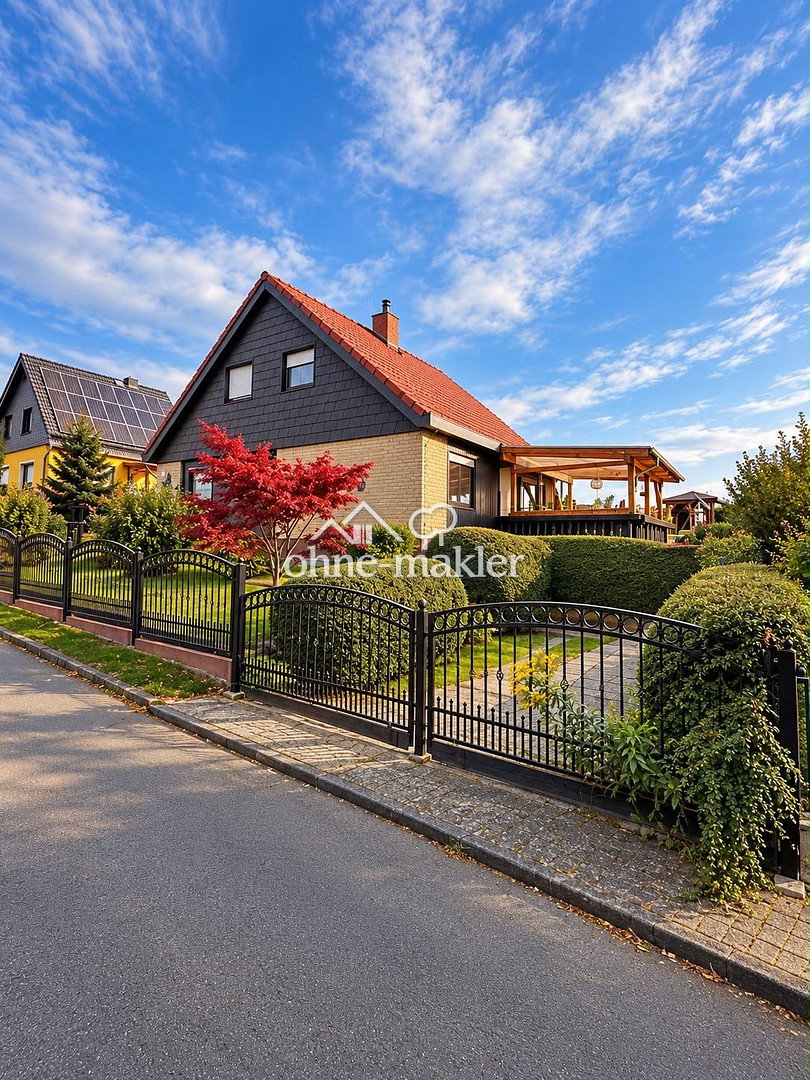 Traumhaus mit Pool & Garten in Collm, 4779 Wermsdorf