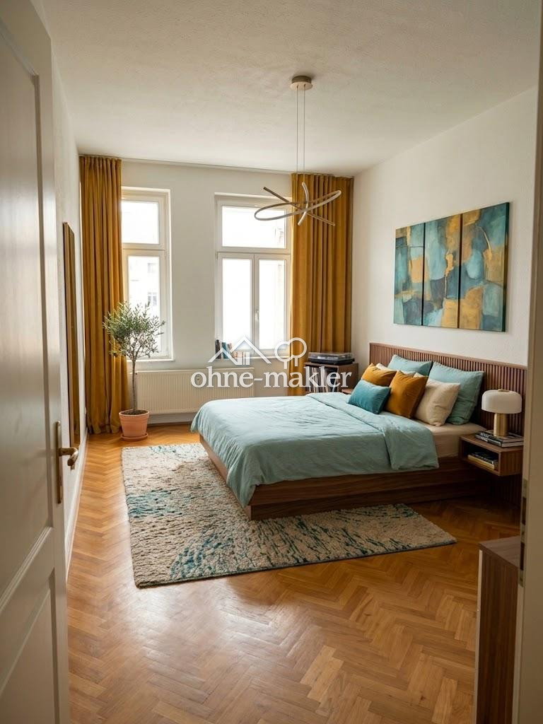 Traumwohnung in Erfurts Zentrum – Balkon inklusive, 99084 Erfurt (Altstadt Brühlervorstadt Löbervorstadt)