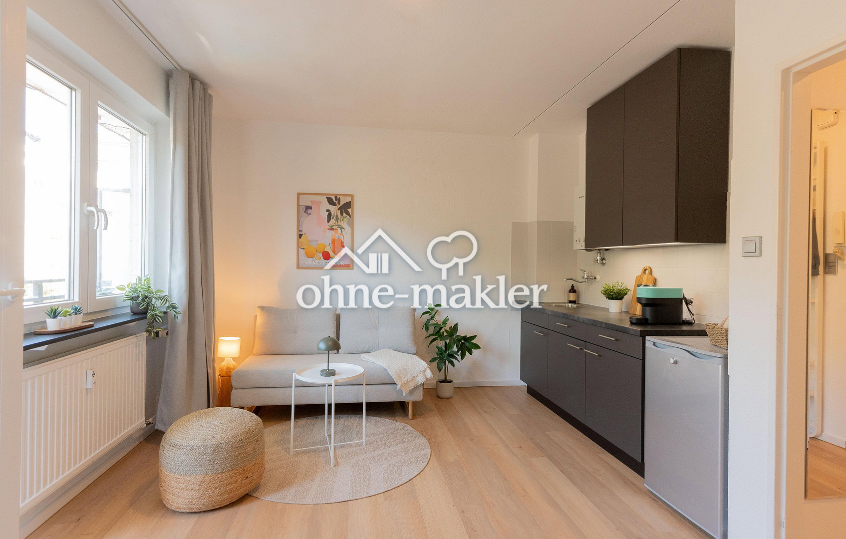 Top Lage Modernes Apartment mit Balkon, 68165 Mannheim (Fahrlach Oststadt Schwetzingerstadt)
