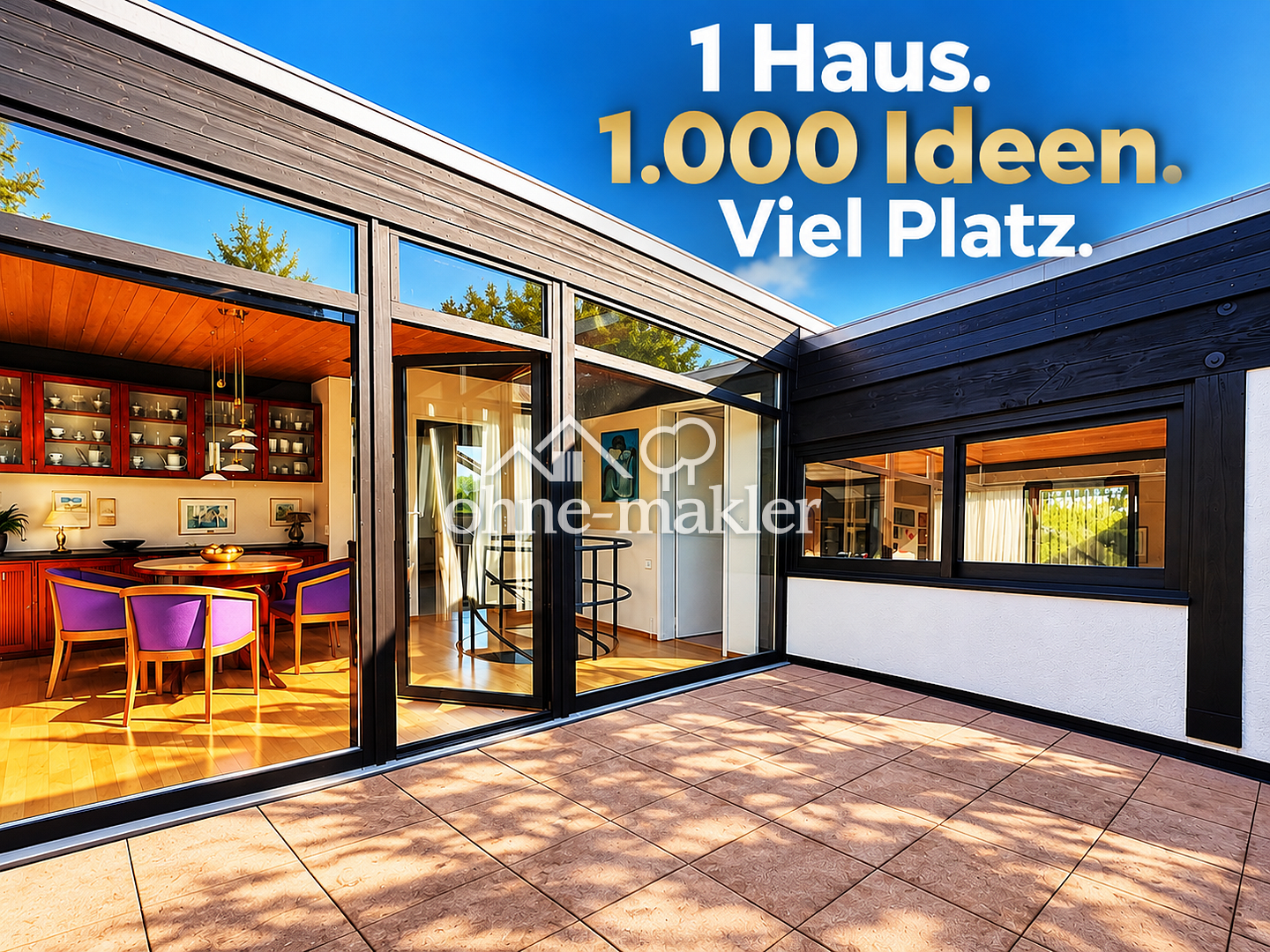Atrium-Bungalow mit Potential in Dietzenbach, 63128 Dietzenbach