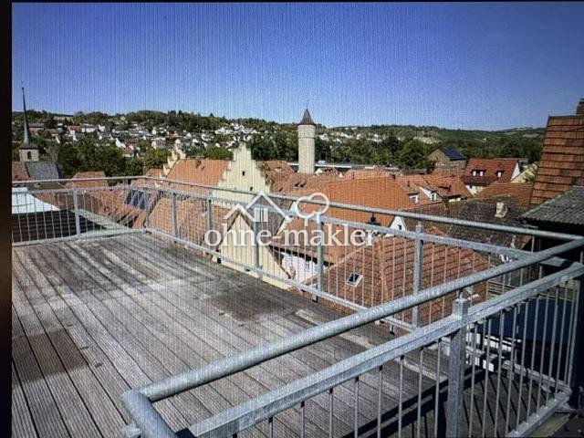 Dachterrasse & Stadtblick in Ochsenfurt, 97199 Ochsenfurt