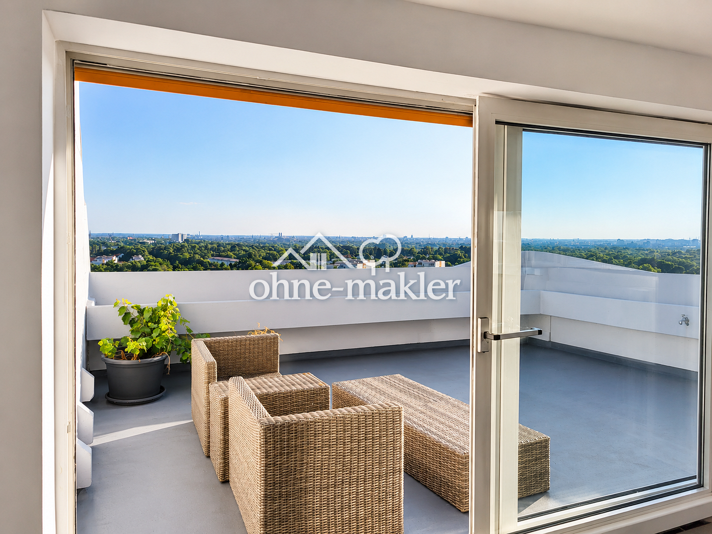 Münchner Panoramawohnung mit Traumterrasse, 81925 München (Bogenhausen)