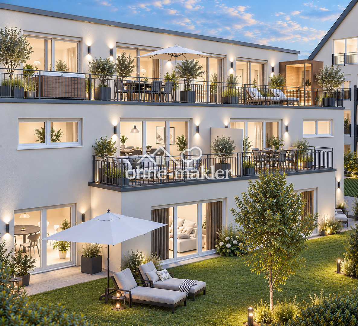 Luxus-Penthouse Erstbezug, ruhig & zentral, 86368 Gersthofen