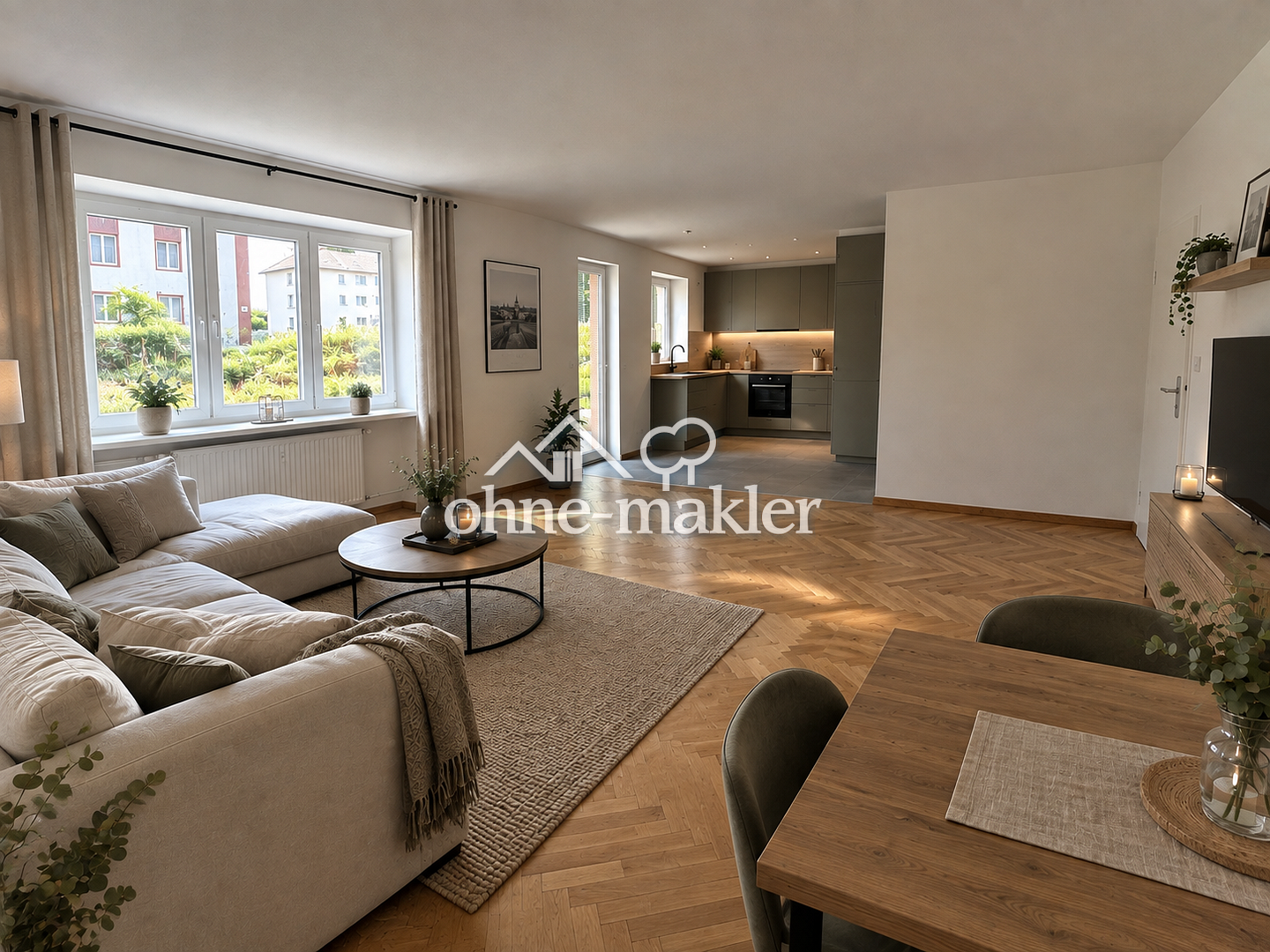Familienfreundliche 3-Zimmer Wohnung in Kitzingen, 97318 Kitzingen