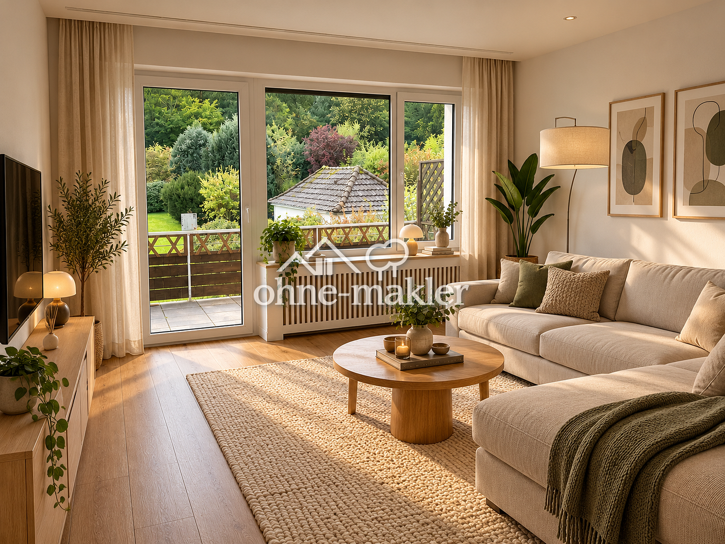 Balkon, Garten & Einbauküche in Bissendorf, 49143 Bissendorf