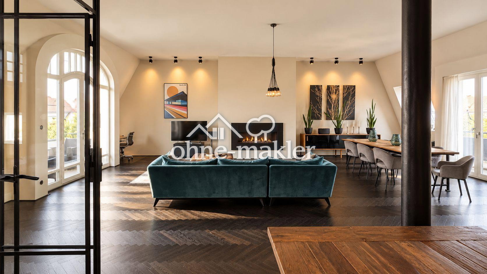 Penthouse-Traum in Friedenau Architektur & Flair, 12159 Berlin (Tempelhof-Schöneberg Friedenau Schöneberg)