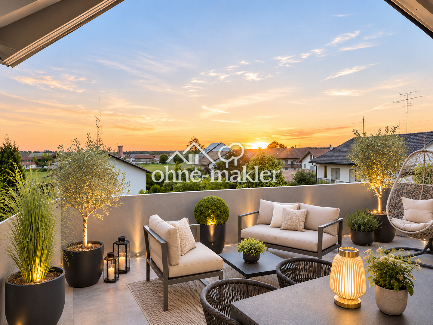 Design-Penthouse mit Dachterrasse in Egmating, 85658 Egmating