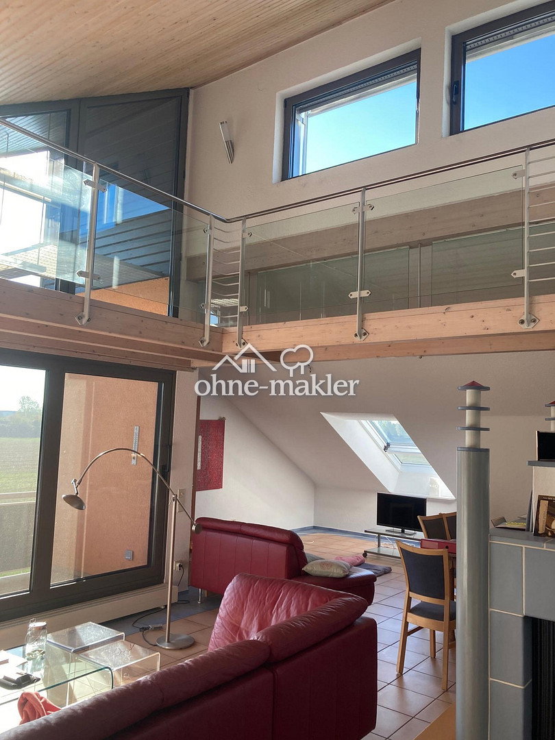 Loft mit Kachelofen – Einhausen am Ortsrand, 64683 Einhausen