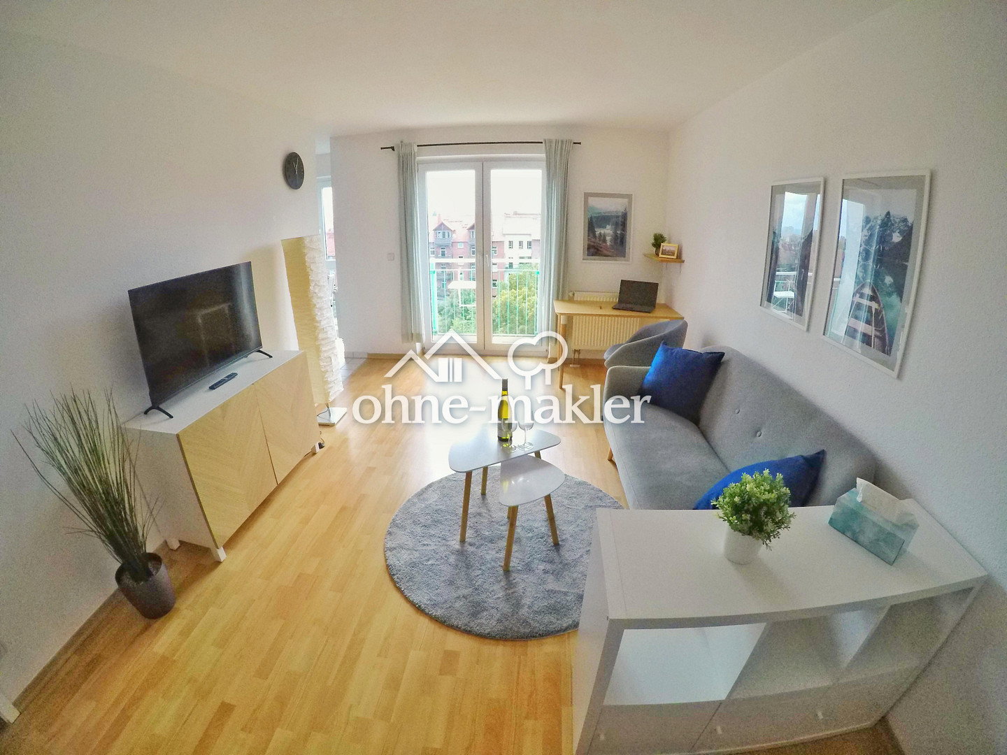 Vollmöbliertes Zimmer in Erfurt - zentrale Lage, 99089 Erfurt (Altstadt Andreasvorstadt Berliner Platz Ilversgehofen Rieth)