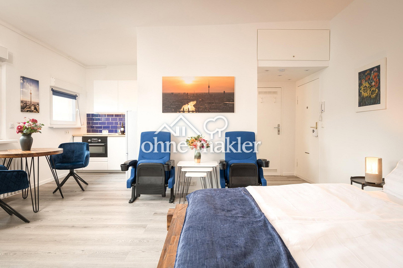 stilvolles Apartment mit Klimaanlage & Parkplatz, 14193 Berlin (Steglitz-Zehlendorf Dahlem Grunewald Nikolassee Schmargendorf)