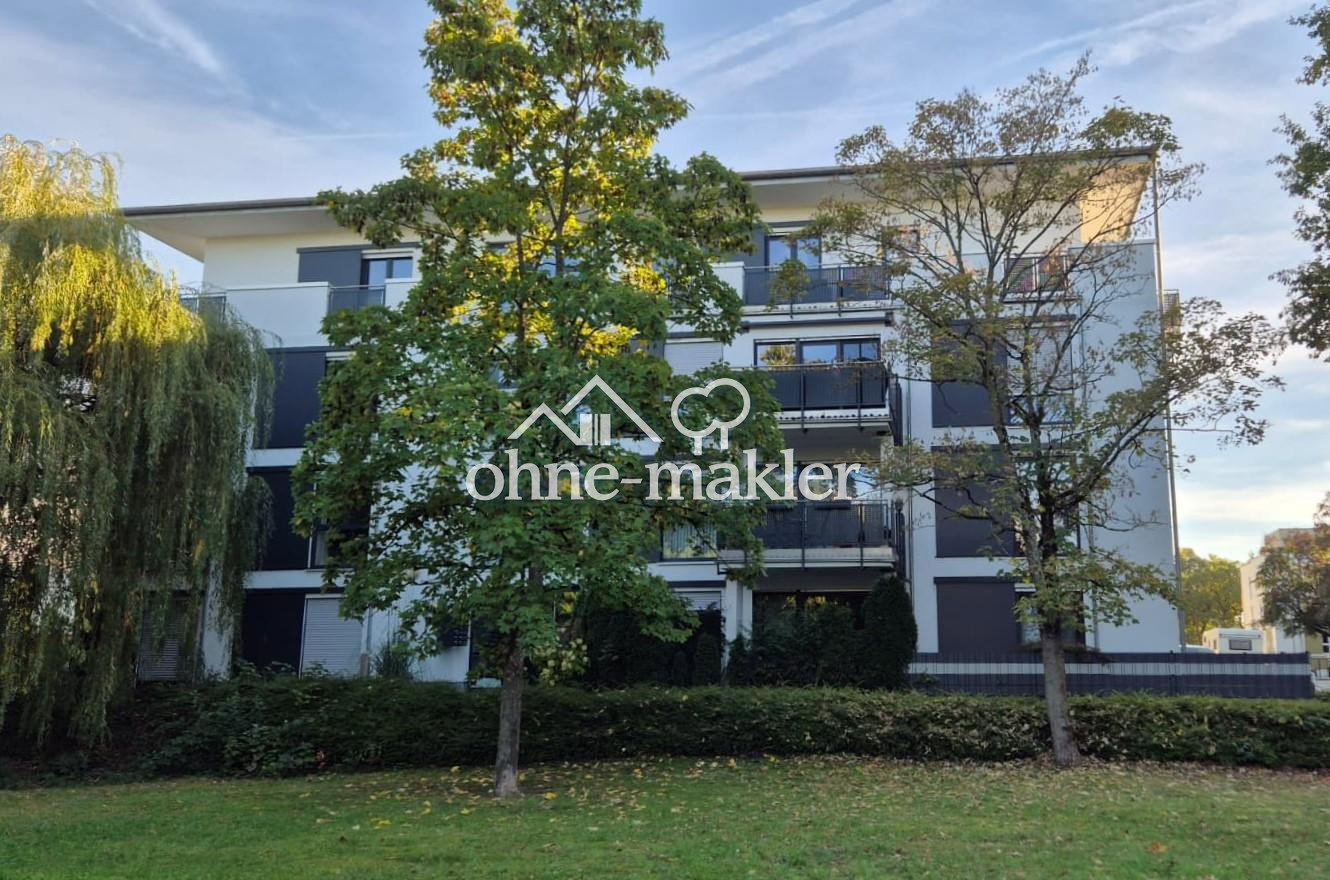 Grünblick inklusive Moderne 2-Zimmer-Wohnung, 63457 Hanau (Großauheim Wolfgang)