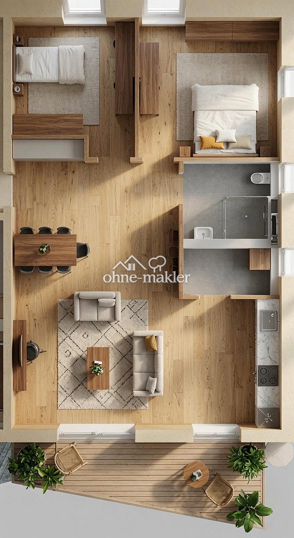 Nordrach Moderne 3-Zimmer-Wohnung im Neubau, 77787 Nordrach