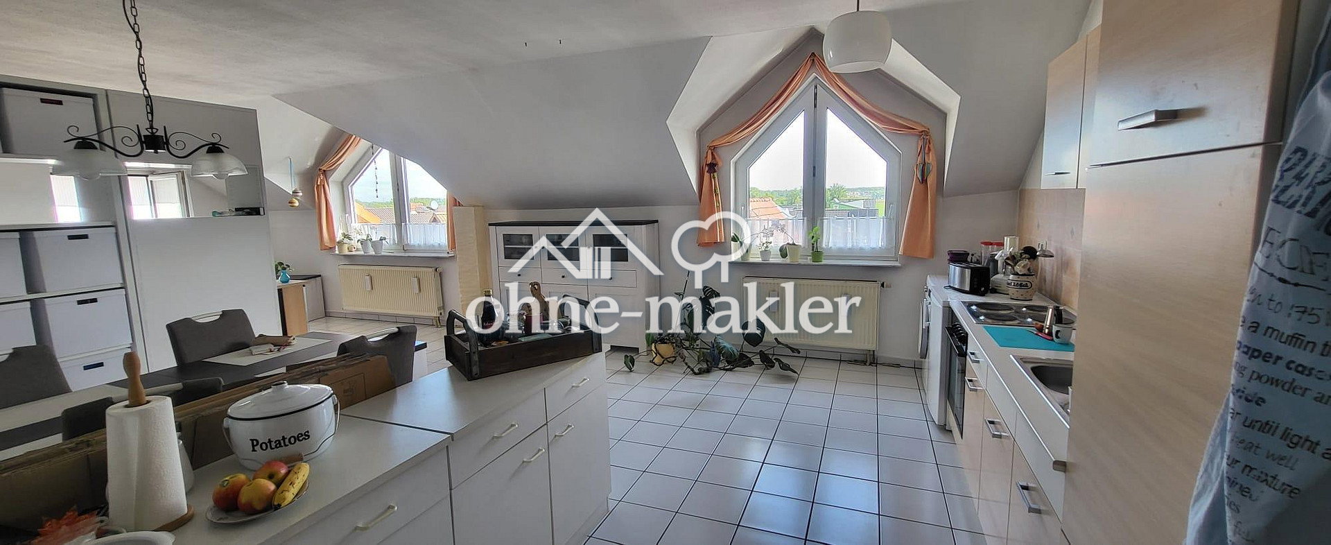 Riedstadt sonniger Balkon & Fernblick, 64560 Riedstadt