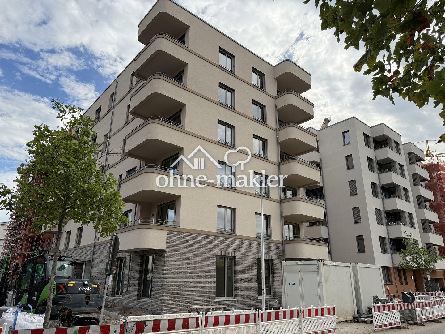 Erstbezug 2-Zi.-Wohnung im 3. OG mit Südbalkon & ruhigem Innenhofblick (KfW 40), 79106 Freiburg im Breisgau