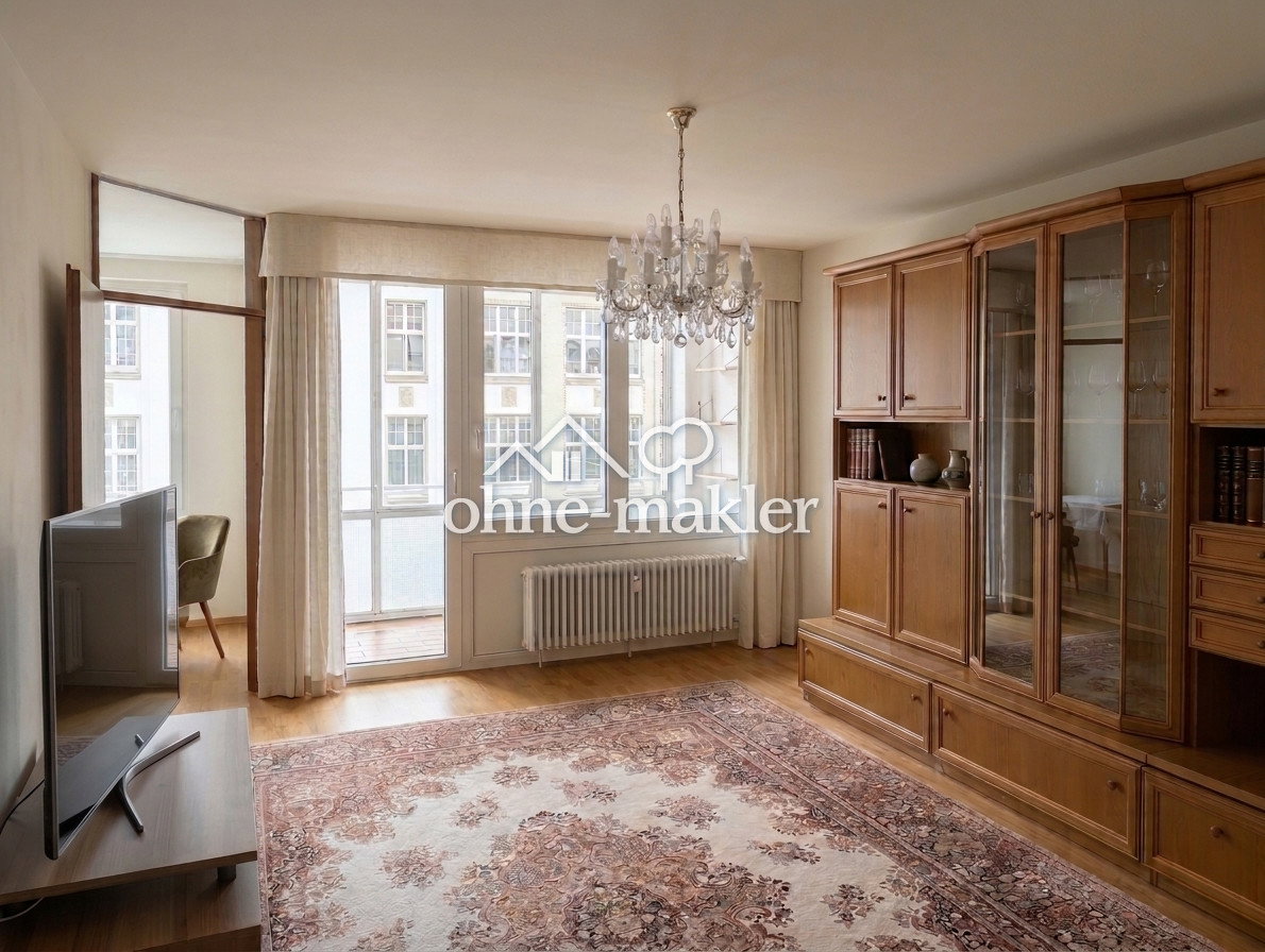 Helle 3-Zimmer-Wohnung mit Wintergarten & TG-Stellplatz, 76133 Karlsruhe