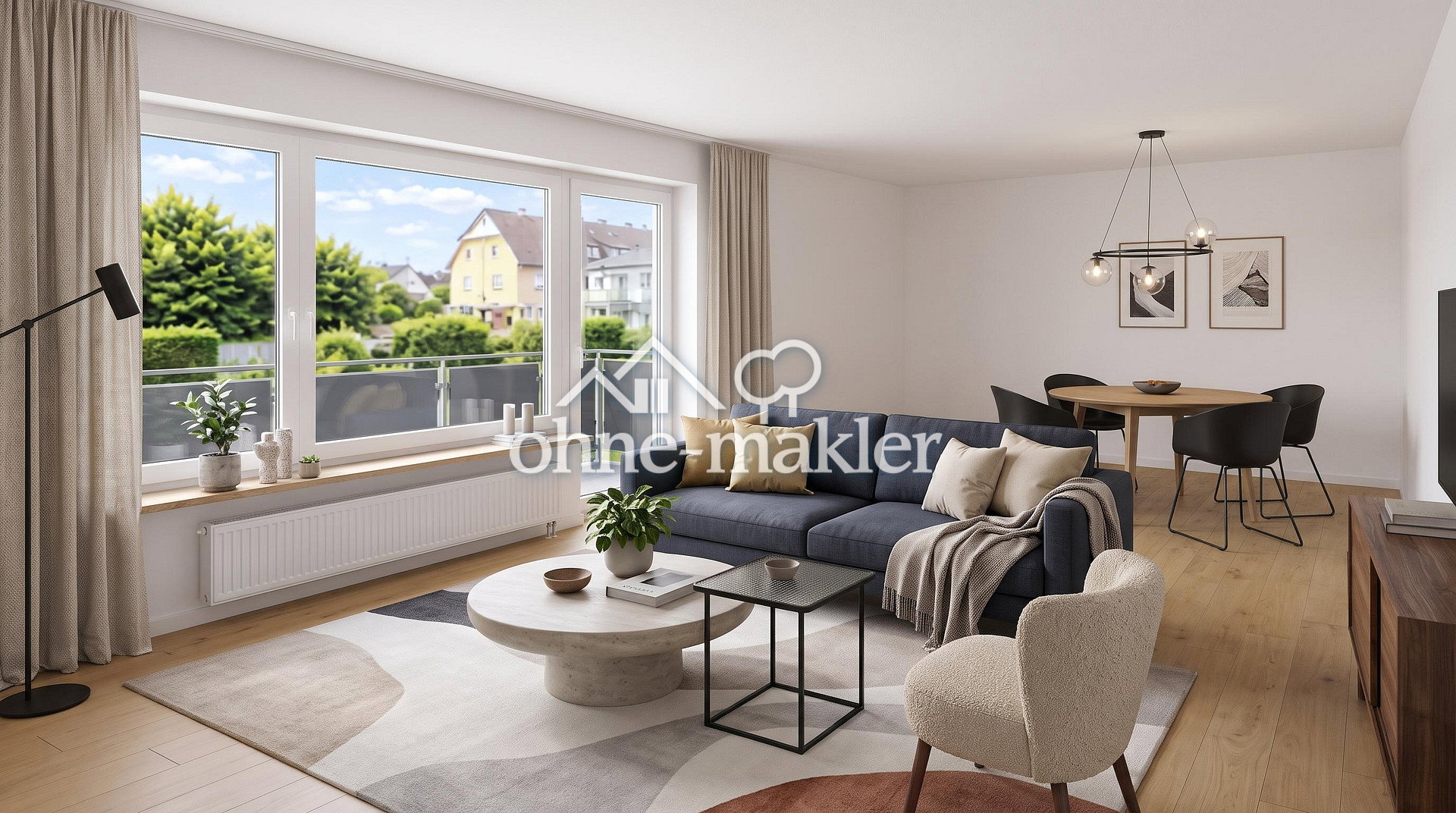Traumwohnung in Marbach – Balkone inklusive, 71672 Marbach am Neckar