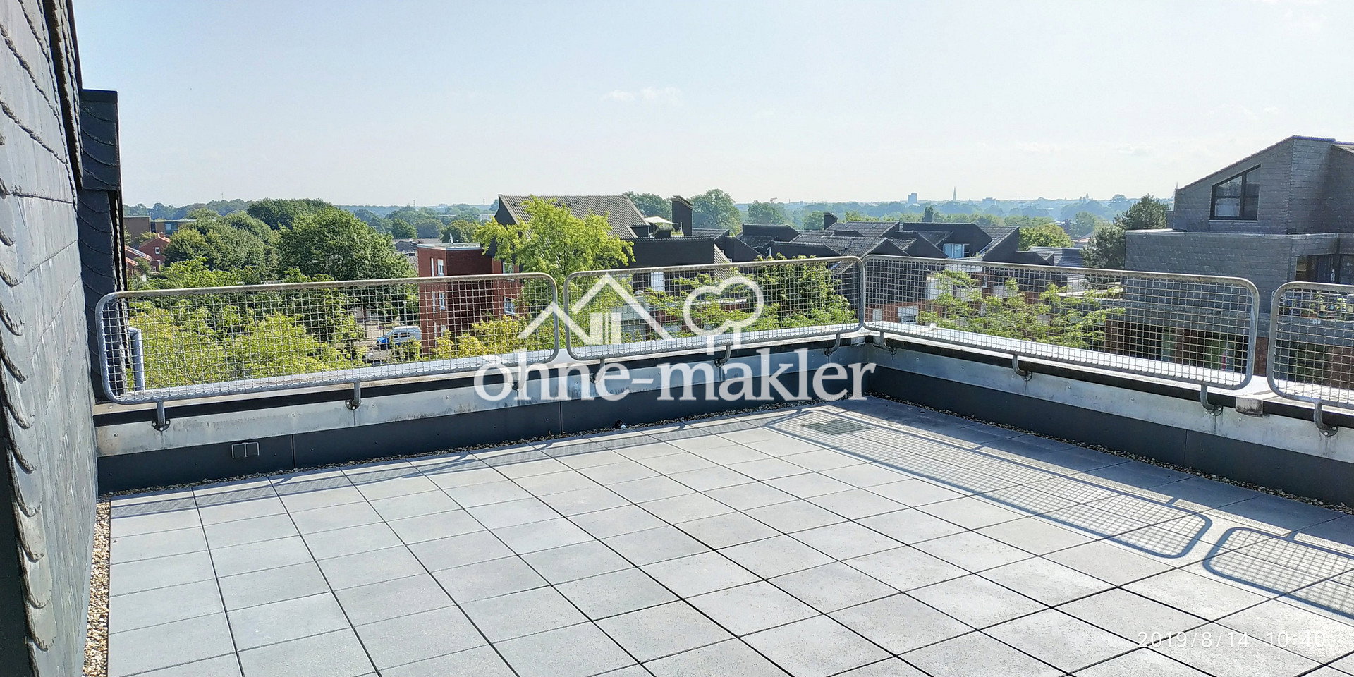 Penthouse mit 40 m² Dachterrasse in Gievenbeck – Einbauküche, Aufzug, Stellplatz. UKM und City nah!, 48161 Münster (Gievenbeck Nienberge Roxel Sentrup Sprakel)
