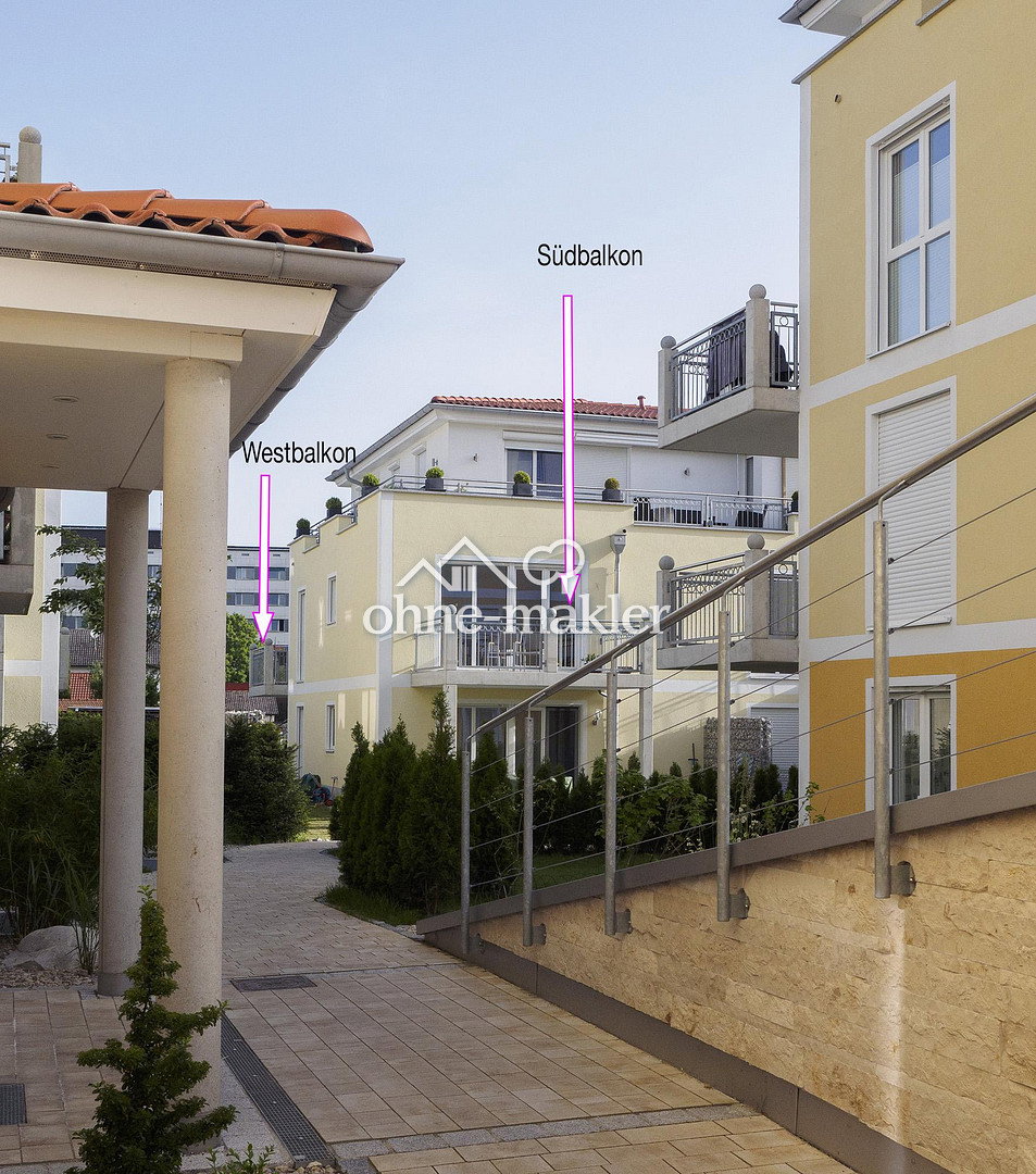 Ruhig & stadtnah 3-Zi Wohnung in Ebersberg, 85560 Ebersberg