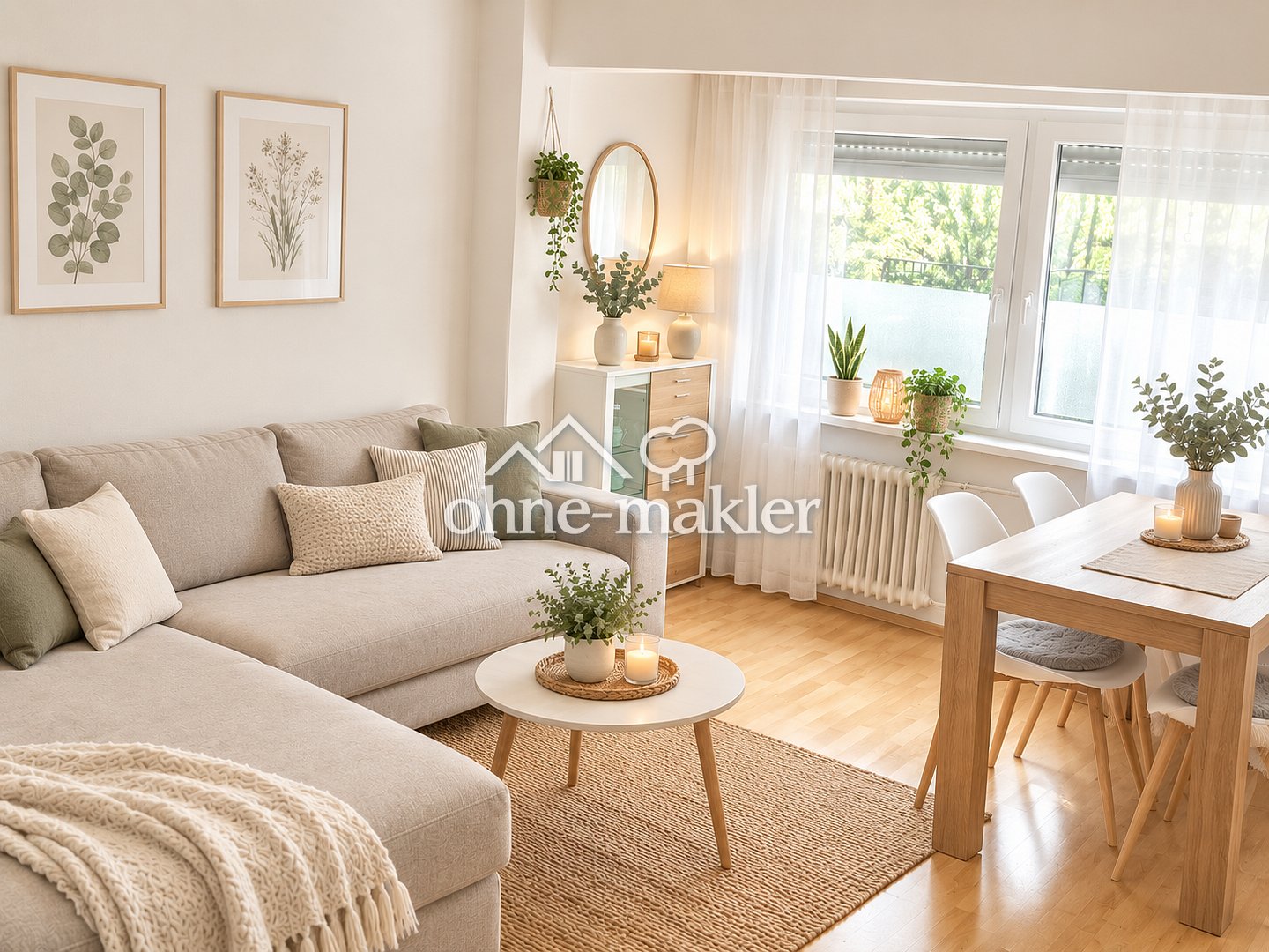 Nordstadt-Wohnung mit Balkon & Garage, 75177 Pforzheim (Katharinenthalerhof Eutingen Nordstadt Nordweststadt Oststadt)