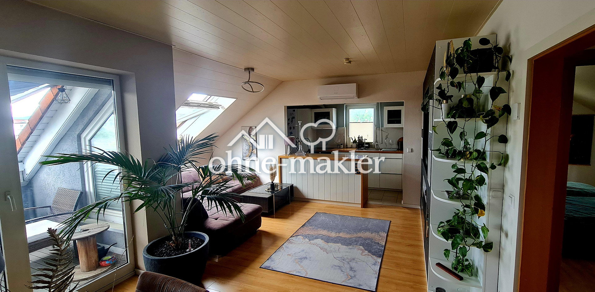 Zeiskam Charmante 3-Zimmer Wohnung mit Balkon, 67378 Zeiskam