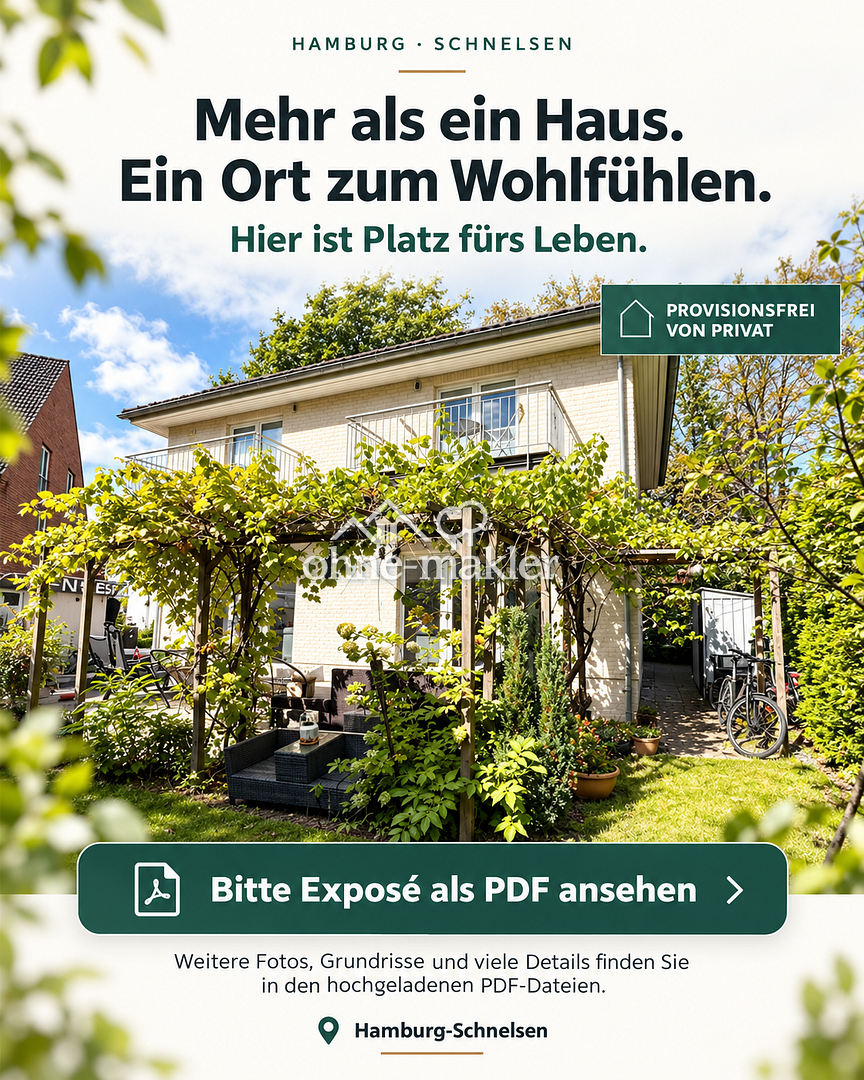 Familienparadies in Schnelsen – Dein neues Zuhause, 22459 Hamburg (Eimsbüttel Niendorf Schnelsen)