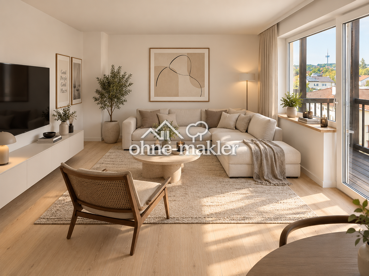 Stilvoll & neu 2-Zimmer-Wohnung in Regensburg, 93051 Regensburg (Galgenberg Großprüfening-Dechbetten-Königswiesen Kumpfmühl-Ziegetsdorf-Neuprüll)