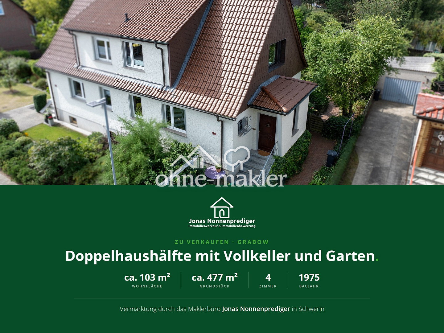 Charmantes Haus mit Garten in Grabow, 19300 Grabow
