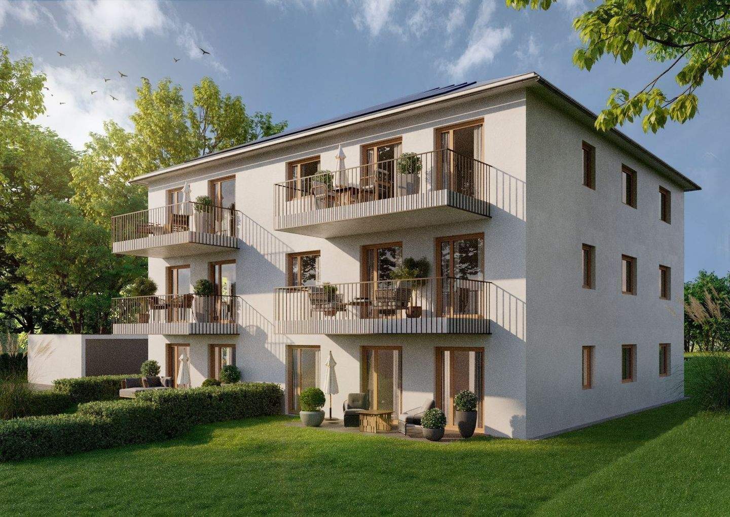 3-Zimmer-Neubauwohnung in Bernhardswald (KFW 40), A05, 93170 Bernhardswald