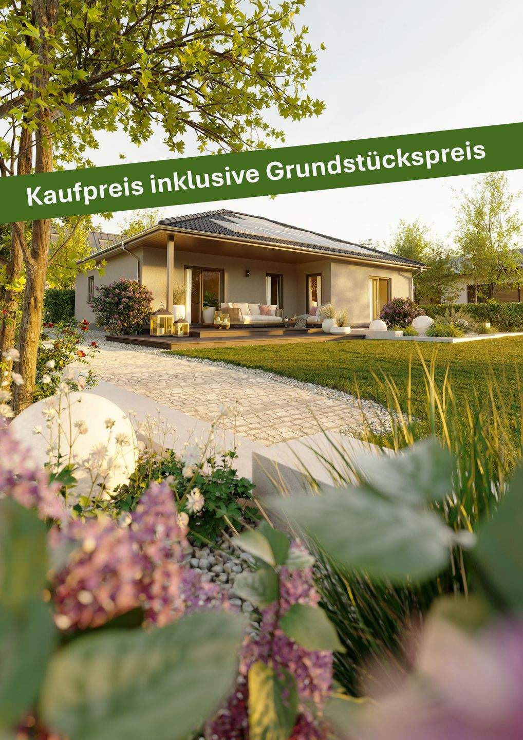 Mit Grundstück: Der Bungalow mit der charmanten Form in Eschede – ausgefallen und praktisch, 29348 Eschede