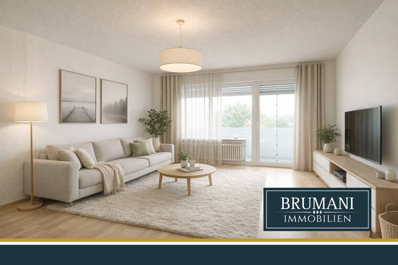 BRUMANI | Helle 2-Zimmer-Wohnung mit Balkon in angenehmer Wohnlage von Neuenburg, 79395 Neuenburg am Rhein