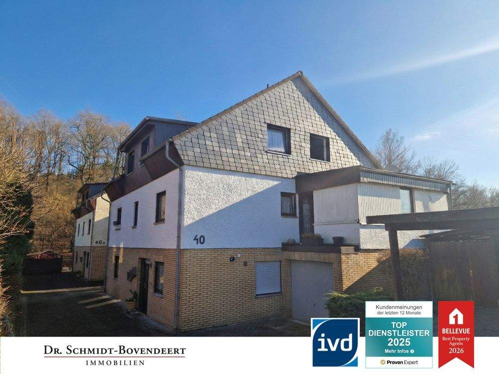 Schöne Maisonettewohnung mit Wintergarten, Terrasse, Garage und Doppelcarport in Ferndorf!, 57223 Kreuztal