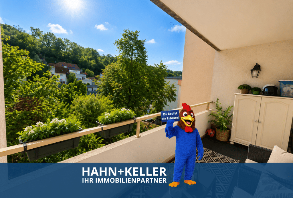 Seltene Gelegenheit! Interessante 2 Zimmer-Wohnung mit Süd-Balkon!, 73728 Esslingen am Neckar