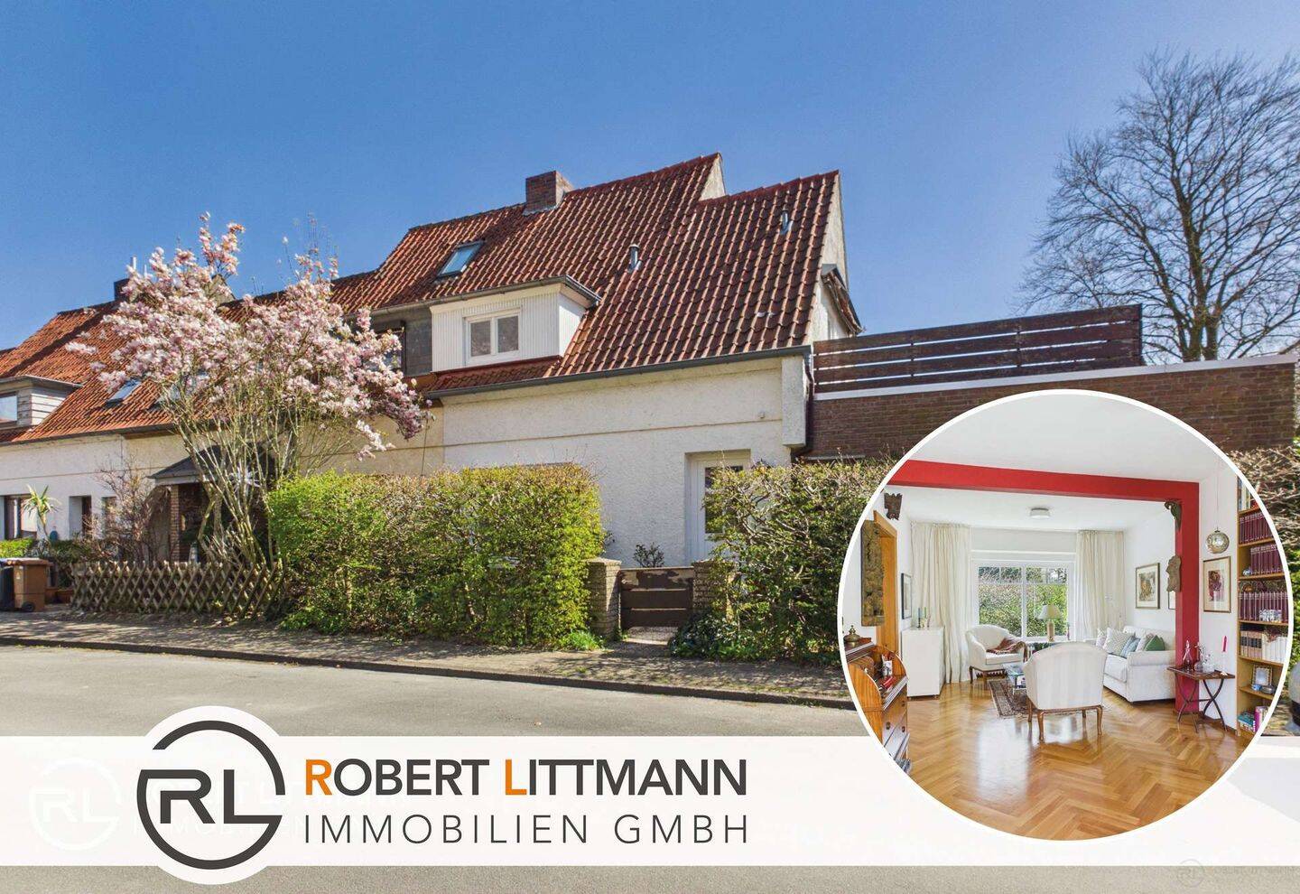 Reihenendhaus mit Garten und Garage in Schönebeck, 28757 Bremen (Aumund-Hammersbeck Fähr-Lobbendorf Schönebeck Sankt Magnus Vegesack)